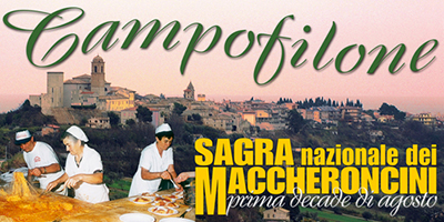 La sagra dei maccheroncini a Campofilone