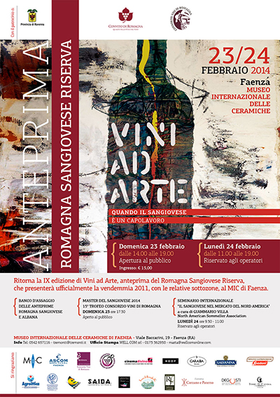 Locandina Vini ad Arte 2014