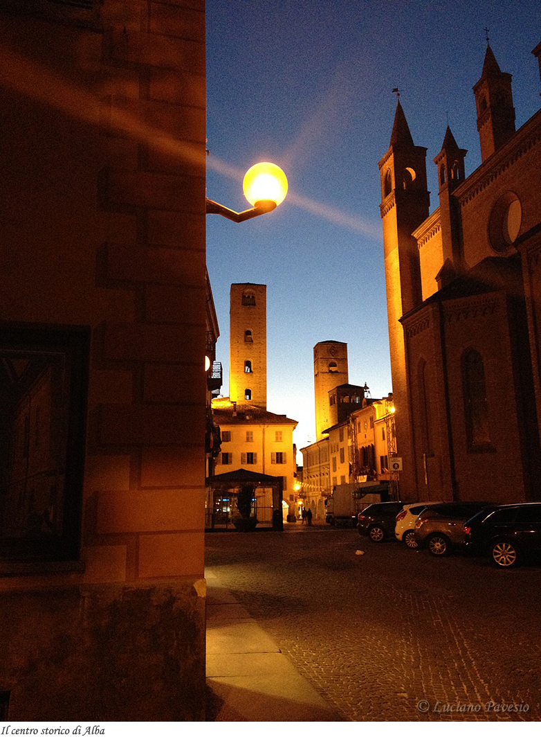 Il centro storico di Alba (CN)