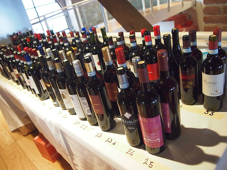 I vini in degustazione