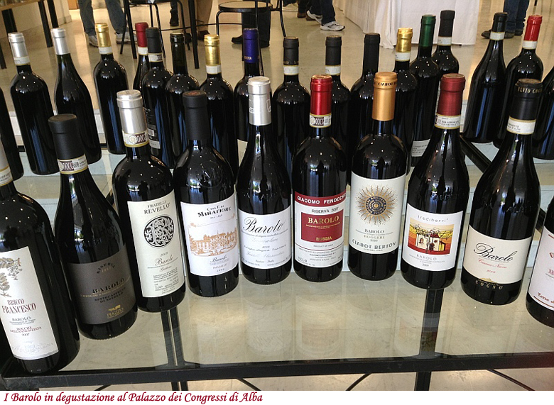 I Barolo in degustazione