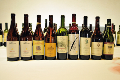 Alcune delle bottiglie scelte da Garantito Igp