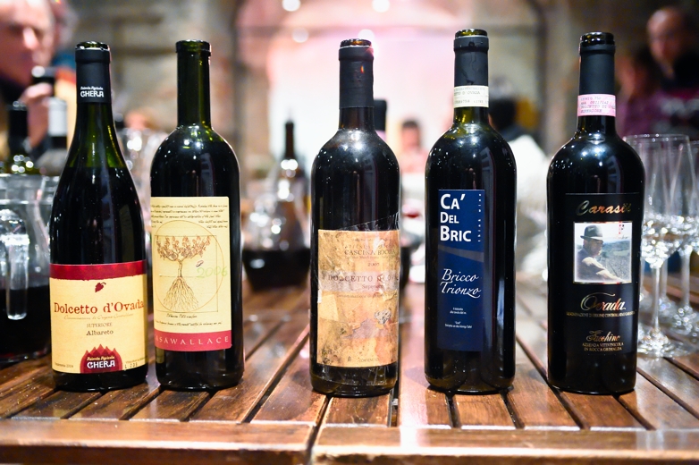 Alcuni dei vini degustati