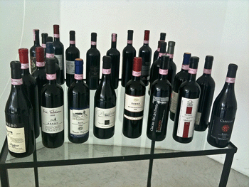 Bottiglie di Roero degustate a Nebbiolo Prima 2011