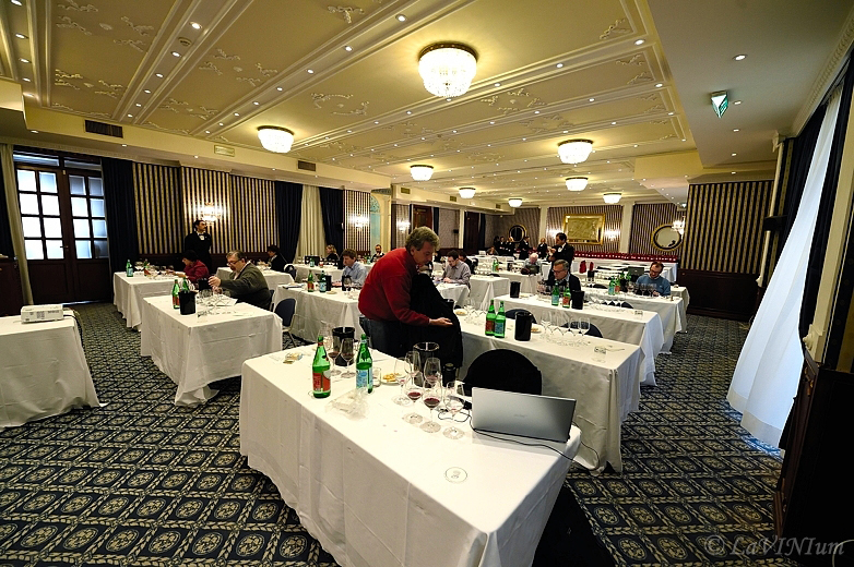 La sala di degustazione