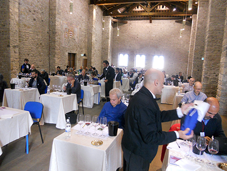 I degustatori in azione