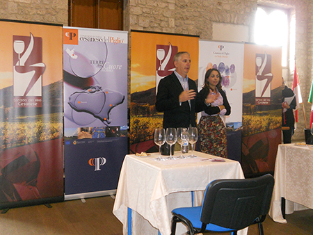 La presentazione da parte di Maria Ernesta Berucci e Paolo Perinelli