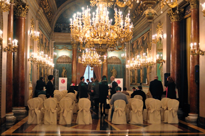 Palazzo Borghese - La sala della Conferenza