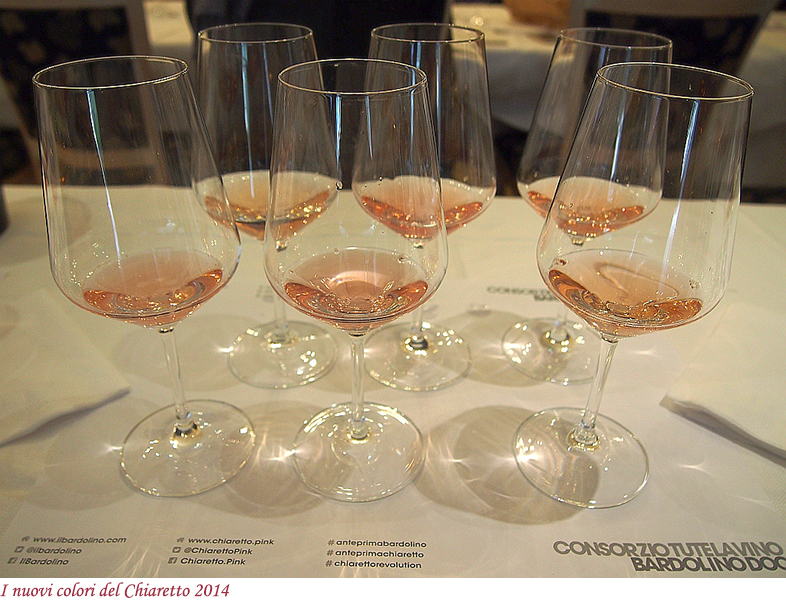 I nuovi colori del Chiaretto 2014