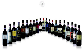 Le bottiglie di Chianti Colli Fiorentini