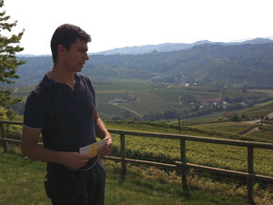 Enrico Dellapiana dell'azienda Rizzi di Treiso