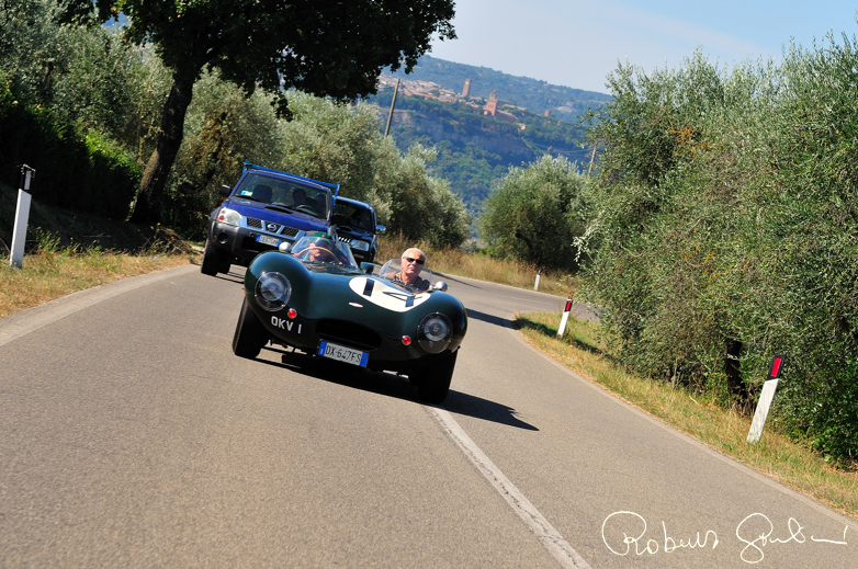 La Jaguar D type Replica del 1971 di Vittorio Taglia