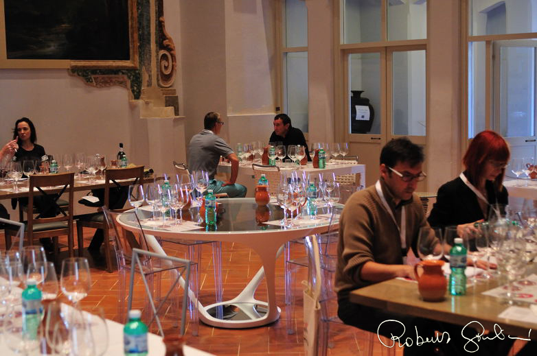 La sala degustazione