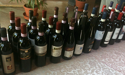 Bottiglie di Barbera d'Asti Superiore 