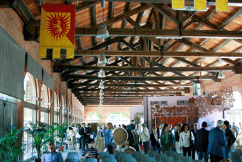 Interno del Foro Boario