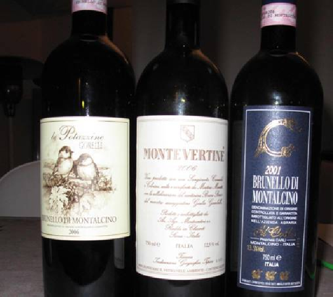 I Brunello di Le Potazzine e Carli, il Montevertine