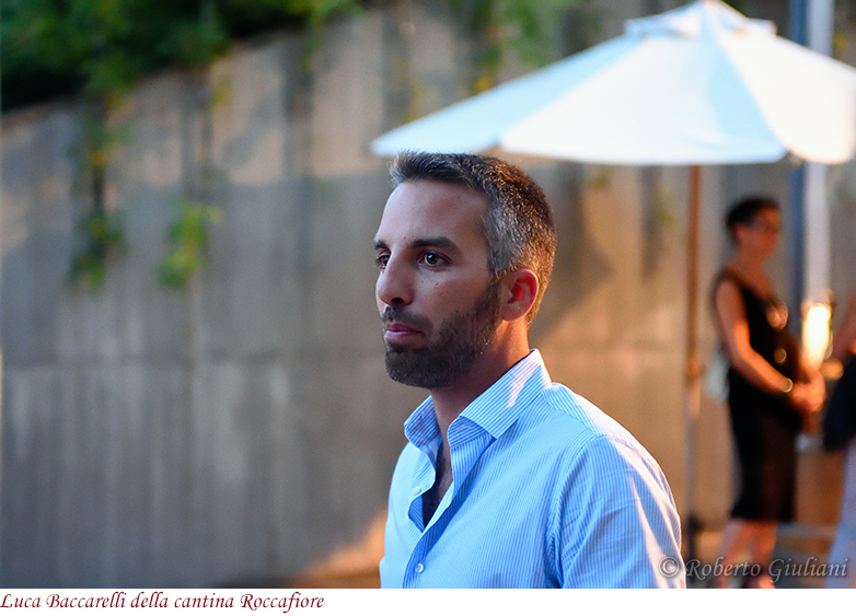 Luca Baccarelli dell'azienda Roccafiore di Todi