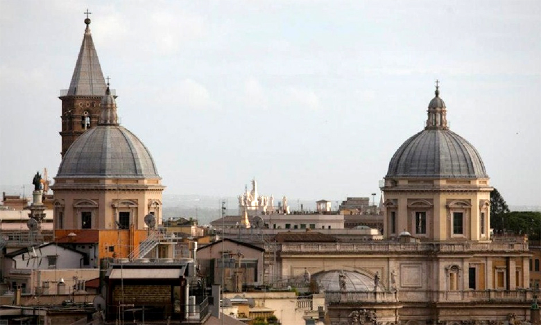 Le chiese gemelle di Piazza del Popolo a Roma