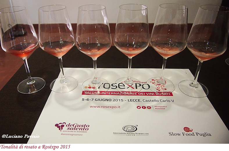I colori dei rosati a Roséxpo 2015