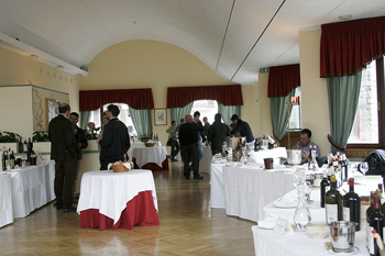Sala degustazione vini valdostani