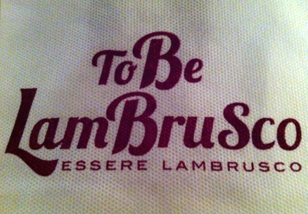 To Be Lambrusco 2013
