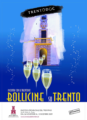 Manifesto "Bollicine su Trento" 2009