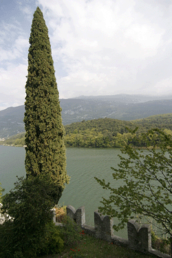Castello di Toblino, panorama sulla Valle dei Laghi