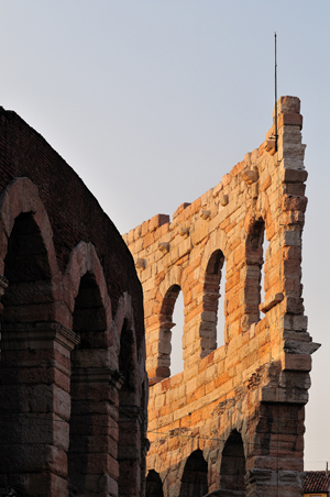 Particolare dell'Arena di Verona