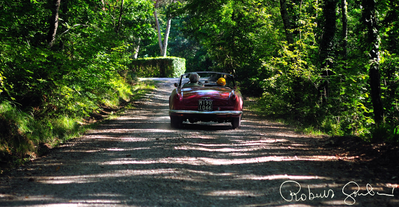 Poco prima di arrivare a Villa Cahen