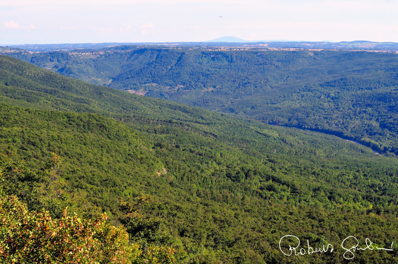 Il panorama da Villa Cahen