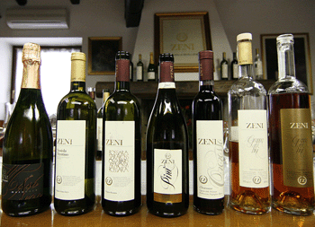 I vini degustati da Zeni