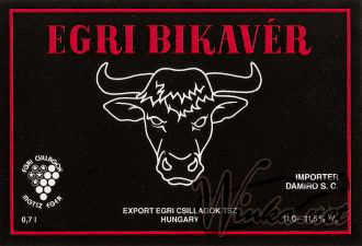 Etichetta del Bikavér