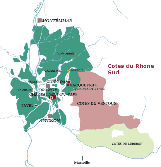 Cotes du Rhone Sud