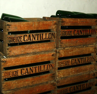 Cantillon Geuze in affinamento
