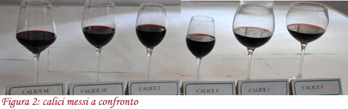 Calici a confronto