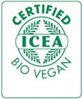 Logo Icea per il vino vegano