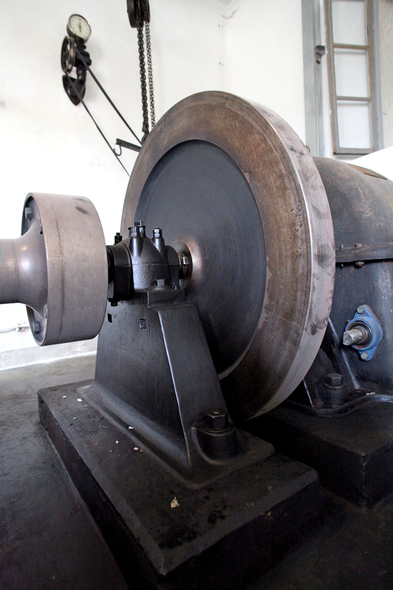 Particolare della centrale, fotografia di Anna Verastegui