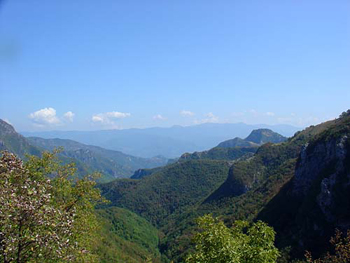 Panorama della Garfagnana