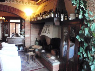 Un angolo del locale