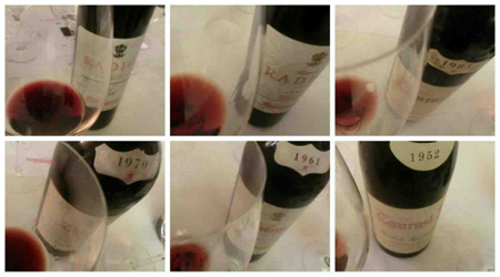 I Taurasi in degustazione