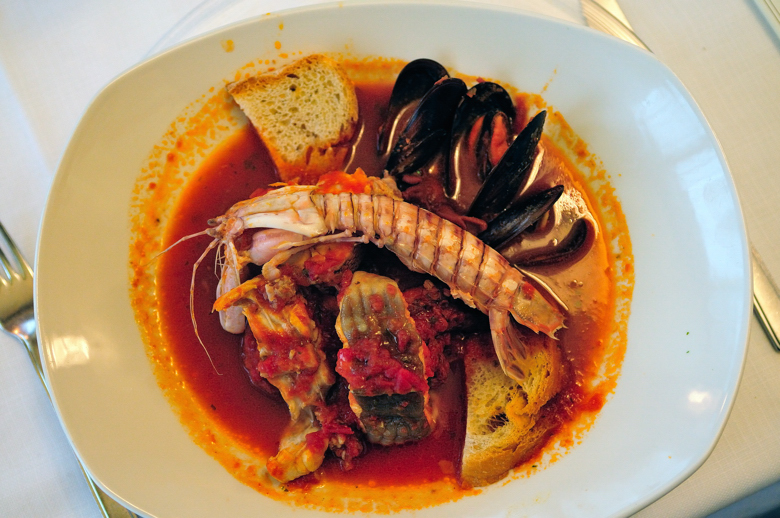 Il cacciucco dell'Hotel Alcide di Poggibonsi