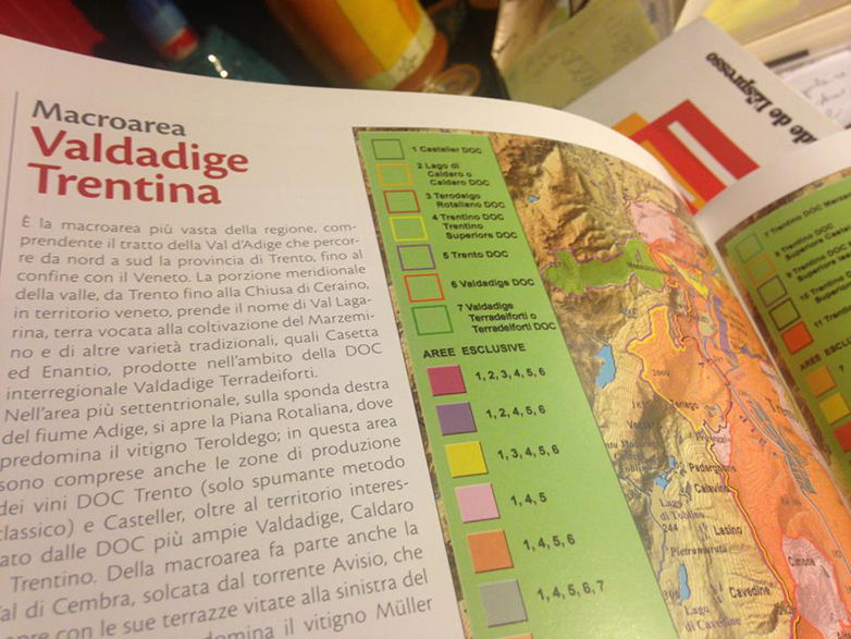 Atlante dei territori del vino italiano - macroaree