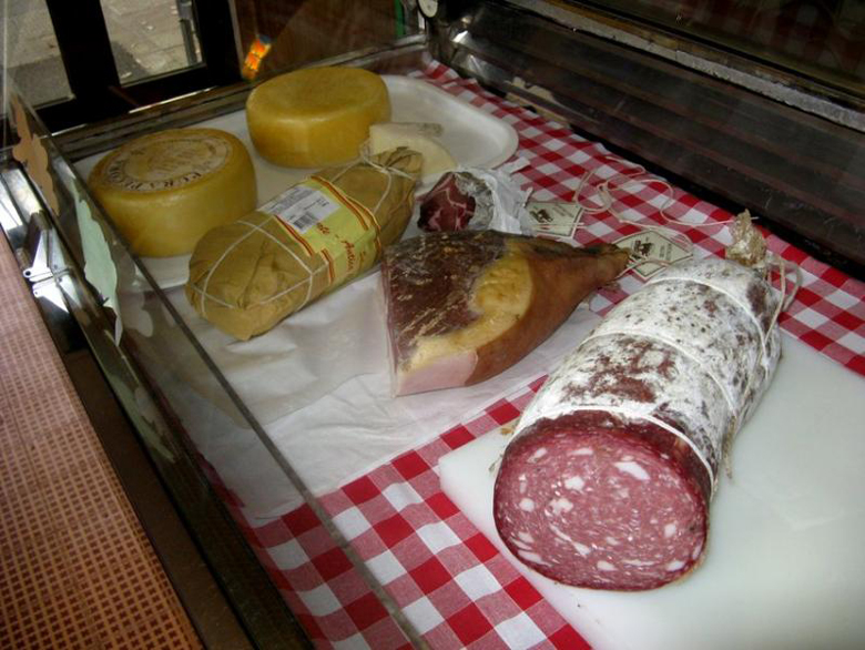 I salumi e formaggi