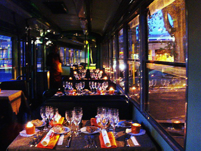 L'interno del Tramjazz