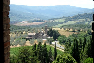 Panorama dal castello