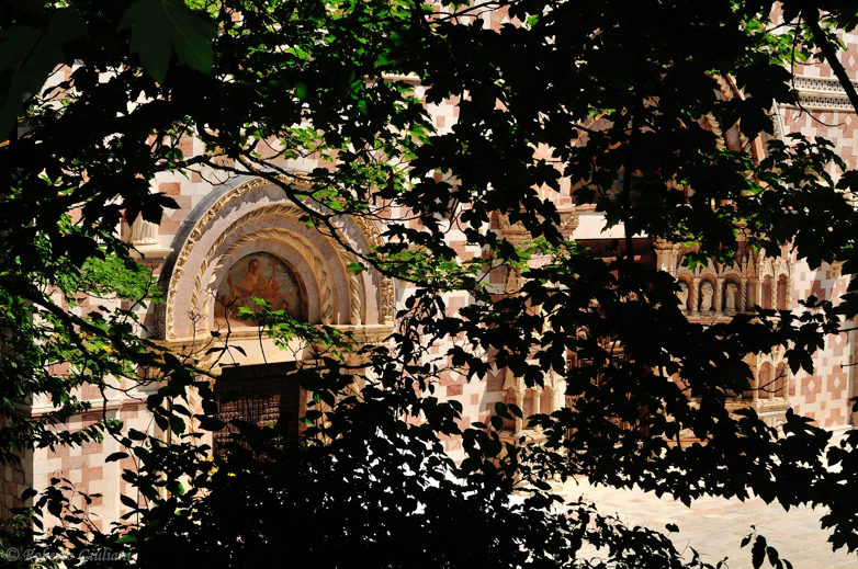Particolare della Basilica di Collemaggio