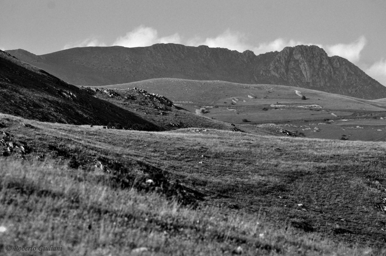 Veduta della catena del Gran Sasso
