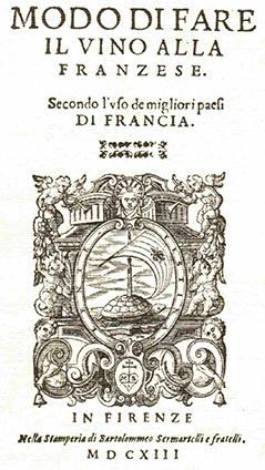 Modo di fare il vino alla franzese