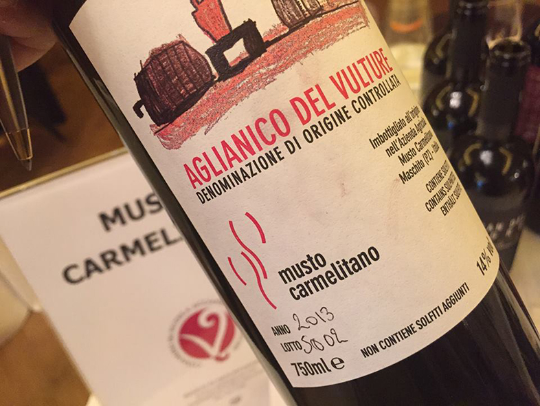 Aglianico del Vulture Etichetta Bianca 2013 - Musto Carmelitano