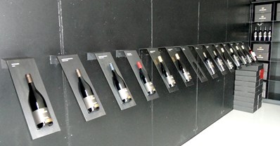 I vini in esposizione